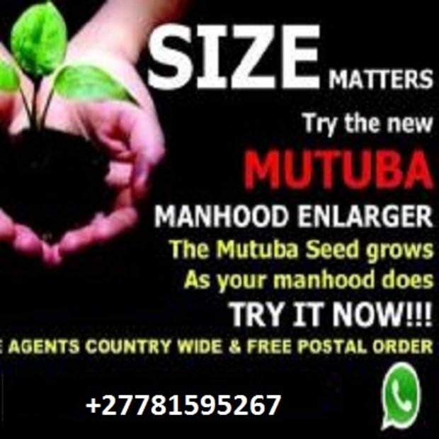 MUTUBA SEED AND OIL PENIS ENLARGEMENT+27781595267