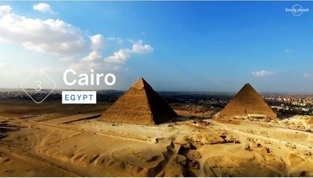 Cairo ranked 3rd must visit city in 2020